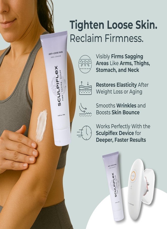 Sculpiflex Firming Cream for Loose Skin, Tightening Cream for Body and Legs, Hydrating and Smoothing for Softened Fine Lines and Wrinkles, Non-Greasy, Suitable for All Skin Types (2.82oz) - Image 2